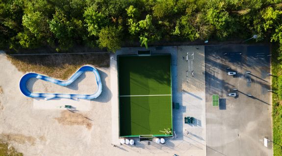 pumptrack din polietilenă